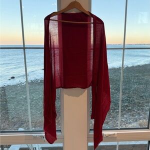 New 100% Cashmere Diamond Weave Wrap